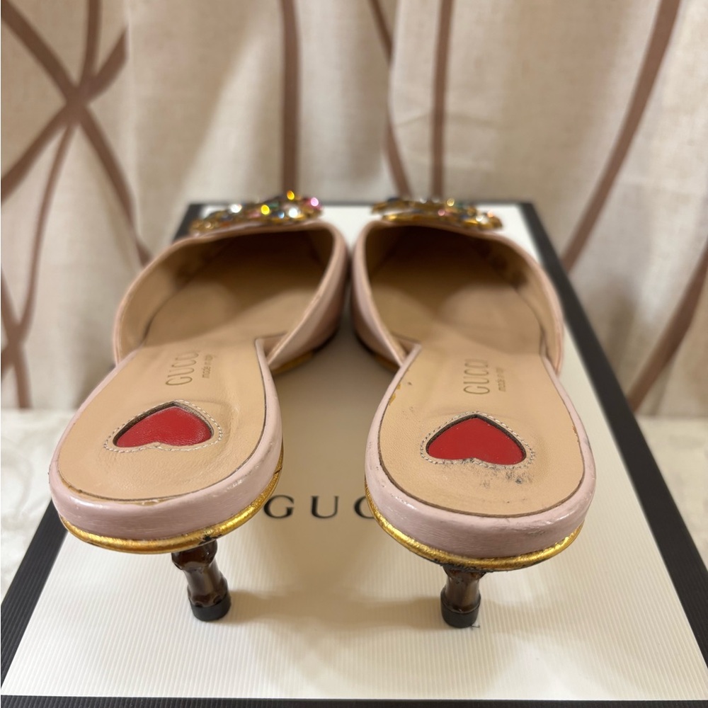 🆕 Gucci GG Multicolor Crystal Mules 🥰 - Picture 5 of 10